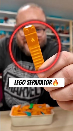 Why did the LEGO brick separator change color?🤔