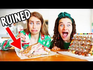 GUESS WHO MADE THE BEST GINGERBREAD HOUSE? w/The Norris Nuts