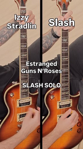 Slash guitar solo and Izzy in Estranged - Guns N’Roses #gunsnroses #slash #izzystradlin | Cliff Caffaro