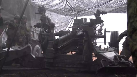 Marine artillery conducts 155mm live-fire exercise