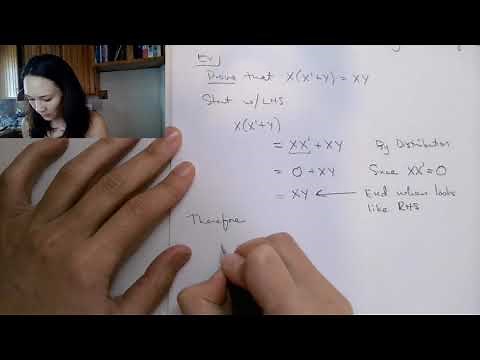 How to Prove Two Boolean Expressions are Equal