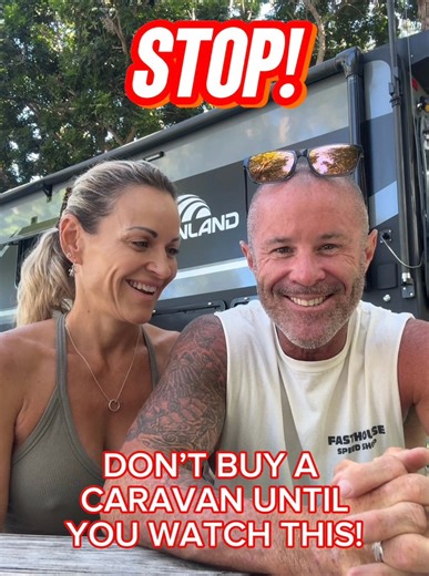 🛑✋🏼STOP! Don’t buy a van until you read this. It’s show season 🙌🏼 and while we’re not at the big one happening in Melbourne right now, we know a lot of you are … getting swept up in and probably overwhelmed by beautiful layouts and clever storage ideas. So here’s our two cents — from over a decade of towing (with and without kids!) into some of Australia’s most remote country (full time and part time), now in our seventh caravan and six years into full-time van life. When you’re shopping at 