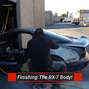 The Process of Filling in the Rear On The RX-7 | Rob Dahm