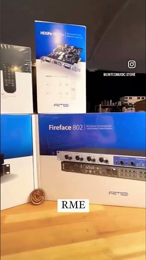 RME Audio interfaces 🎛️ #rme #RMEFireface802 #RMEADI2ProFSRBE #RMEHDSPeAIOPro #audiointerface