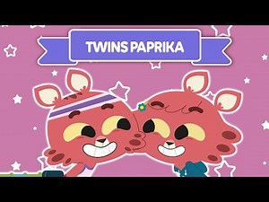 🎵 MUSIC 🎵 TWINS PAPRIKA | Sing with Paprika Twins!
