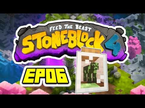 EP 06 - Fluid Cows Making ALL the ITEMS - Minecraft Let's Play Stoneblock 4