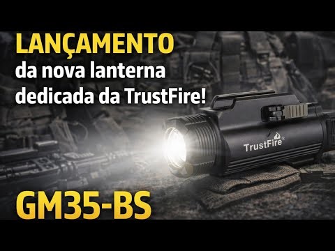 NOVA LANTERNA TRUSTFIRE - ELA VEIO COM TUDO !!