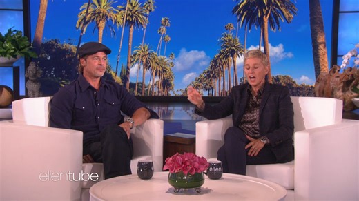 That time Brad Pitt surprised me in my audience. | Ellen DeGeneres
