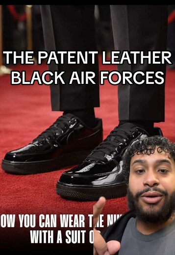 @Nike The Black Air Force 1 Low Patent Leather - SUMMER 2026 #nikeairforce1 #airforce1 #af1 #tuxedo #sneakernews