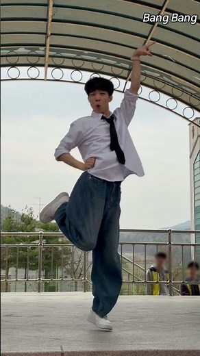 학생들 둘러싼 버스킹에서 'Bang Bang' 킬링파트를 추게 된다면? #뱅뱅 #아이브 #bangbang #ive