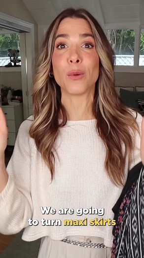 DIY: Convert Maxi Skirts and Dresses into Jumpsuits and Slouchy Pants