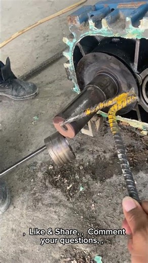 Bushing Removal by Heating Method | No Jaw Puller Needed