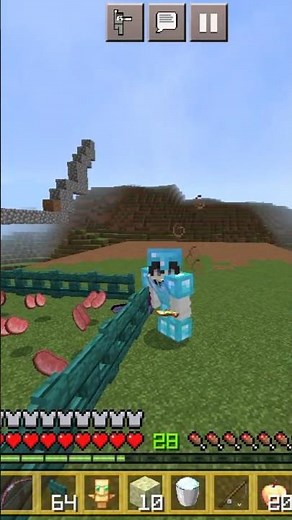 how to defeat elder guardian easily in Minecraft#minecraft #pvp