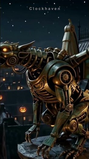 Steampunk Halloween Ambience 🎃 The Haunted Clockwork