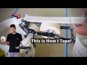 How to Tape Drywall with a SuperTaper!
