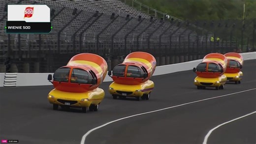'Wienie 500' took place in Indianapolis Motor Speedway