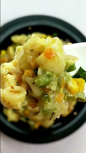 Mayonnaise Pasta Recipe | Mayo Pasta | Mayonnaise Cheese Pasta | Mayonnaise Pasta Salad | #shorts