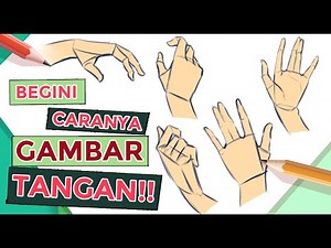 Easy tricks for BEGINNER to draw HANDS - Machagelatto Tutorials