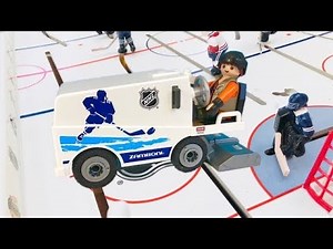 Playmobil Ice HOCKEY Zamboni Ride TOY!