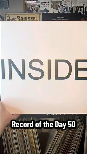 Record of the Day: Inside by Bo Burnham #inside #comedy #boburnham #vinylrecords #records #vinyl