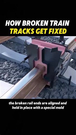How Broken Train Tracks Are Repaired in America