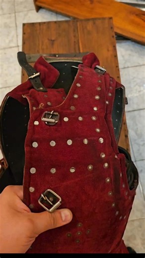 Yuri Ishikiriyama on Instagram: "The evolution of armor. 🦾 Titanium provides the same safety as steel but saves your back and your lungs during long rounds. Is it worth the investment? Absolutely. Sport armour #curiosidades #rpgbrasil #armadura #medieval #armour"