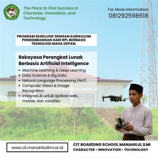 Alasan memilih CIT Boarding School Manahilul Ilmi