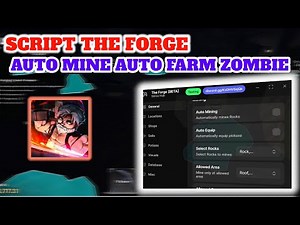 Cách Hack The Forge Script Auto Farm, Auto Bard Quest, Auto Farm Zombie, Auto Sell