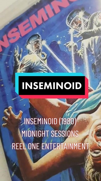 INSEMINOID (1980) de Norman J. Warren. Edición limitada en blu-ray de Reel One Entertainment dentro de las Midnight Sessions. #inseminoid #reelone #bluray