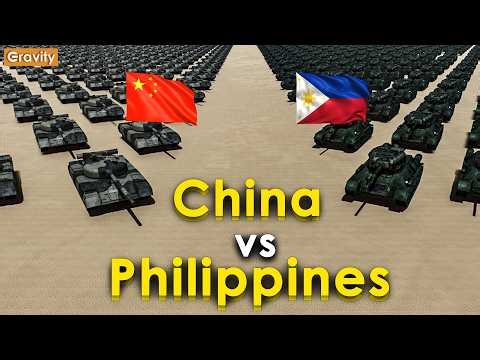 China vs Philippines Military Power