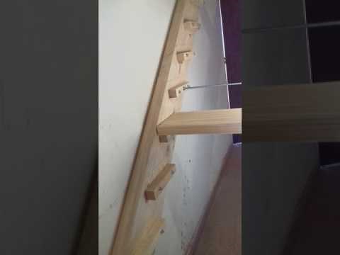 Cómo hacer una escalera de madera