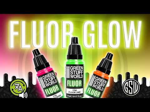 Fluorescent Paints for a Unique Glow
