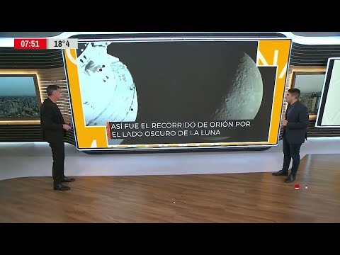 🚀 ARTEMIS II: ASÍ FUE EL RECORRIDO DE ORIÓN POR EL LADO OSCURO DE LA LUNA