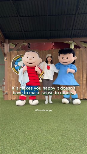 If it makes you happy it doesn’t have to make sense to others ❤️ #happiness #Snoopy #スヌーピー #esnupi #스누피