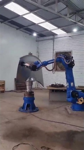 Robotic polishing for curved sheet-metal panels #PoweredByENCY