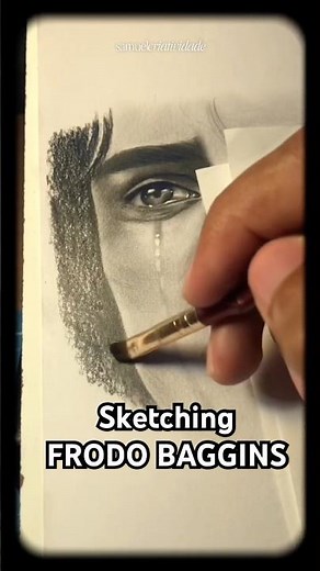 Frodo’s DRAWING. Realistic drawing
