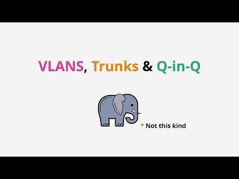 What are VLANS, TRUNKS & Q-in-Q?