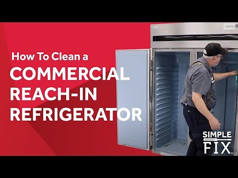 How to Clean a Commercial Reach-In Refrigerator