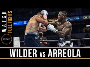 Wilder vs Arreola FULL FIGHT: July 16, 2016 - PBC on FOX