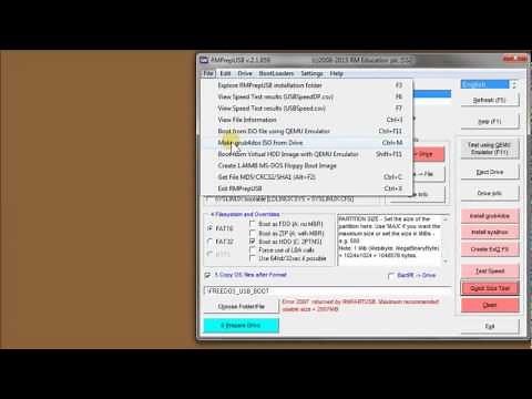 How to use RMPrepUSB and grub4dos - Part 2a