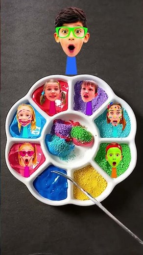 Sprunki OC VANIA MANIA Kids Colour Mixing| Normal Vs Horror #colormixing #satisfying
