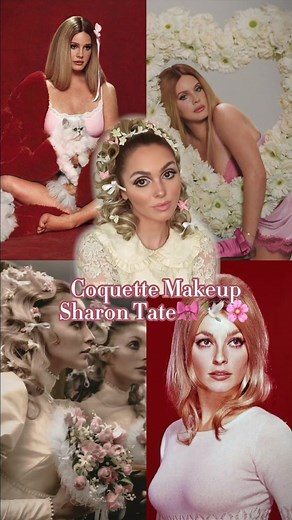 Sharon Tate 1960s Coquette Makeup Tutorial