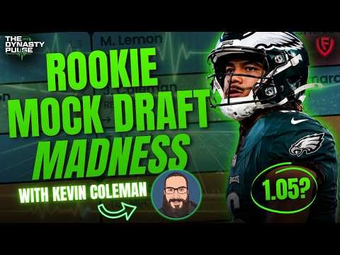 2026 Rookie Mock Draft: Tate, Singleton, Mendoza & Full 4-Round Dynasty Rankings Reset