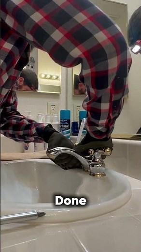 That Wiggly Faucet Handle Can Be Fixed Right Now #DIY #Shorts
