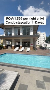 POV: You just found an affordable condo staycation in Davao City for only ₱1,399 per night—right in the heart of City Proper. 🏙️✨ Near University of Mindanao, Malayan Colleges Mindanao, major hospitals, offices, and just minutes from Davao International Airport ✈️ Close to tourist spots like Roxas Night Market and Davao Crocodile Park. Book now—message us to reserve your dates! #DavaoCityStaycation #DavaoCondoForRent #AffordableStayDavao #CityProperDavao #DavaoAirbnb | KW Rentals