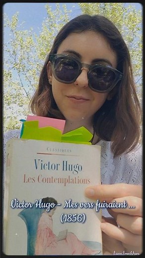 Lecture : Victor Hugo - Mes vers fuiraient... (1856) 📖🌱 Reading a French poem 🇫🇷🪻 #French #Poetry