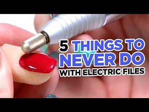 5 Things You NEVER Want To Do With Your Electric File
