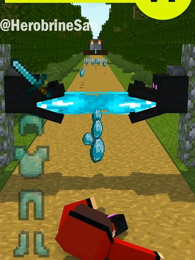 JJ Attempts the Minecraft Temple Run!!