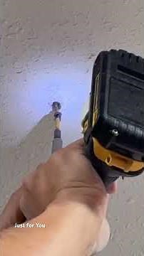 Drywall nail pop repair. Three easy steps. Easy DIY
