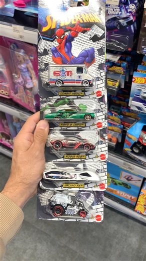 Hotwheels Silver Series Marvel Spiderman ❤️